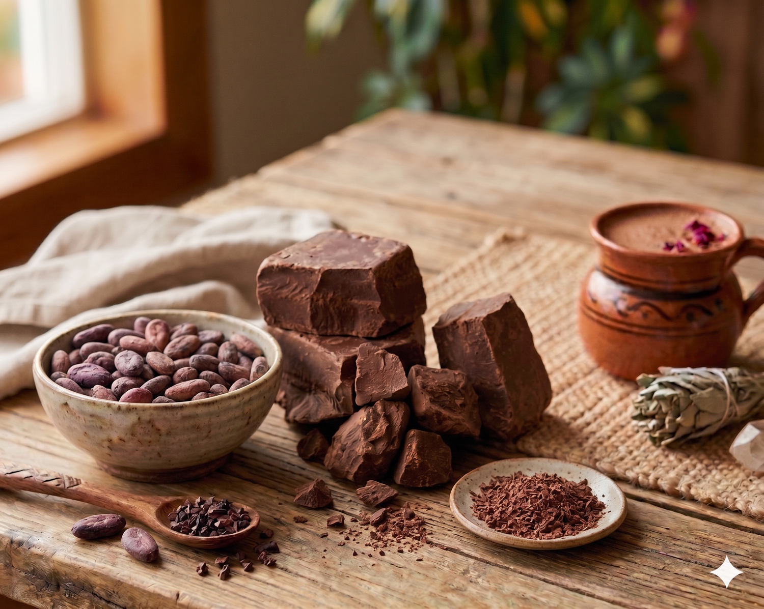 What is ceremonial cacao — whole-bean cacao paste